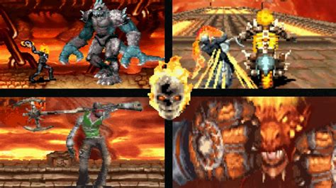 Ghost Rider Gba All Boss Fights And Ending Youtube