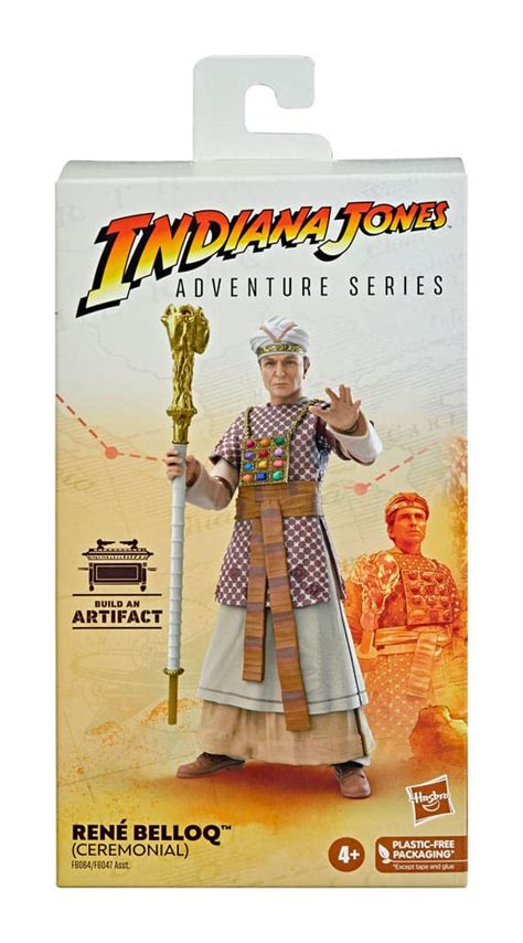 HASBRO Indiana Jones Adventure Series Actionfigur René Belloq