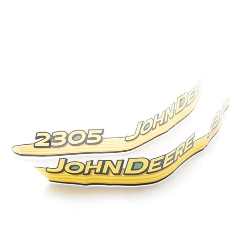 John Deere Hood Trim Decal Set Lvu Lvu Walmart