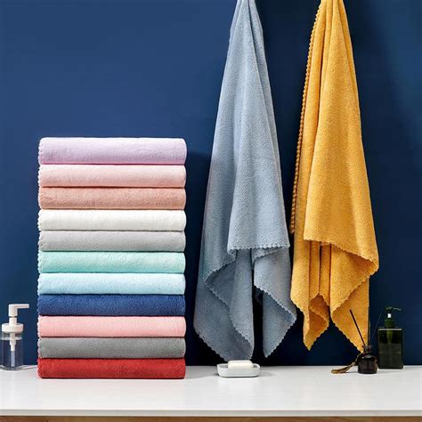 13 Colors Coral Fleece Towel Bath Absorb Water Face Wash Lace Multi Color Optional Can Customize