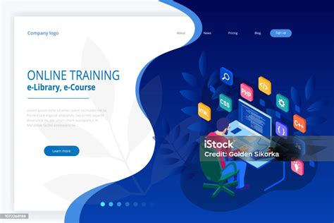 programmer isometrik mengkode proyek  pengembang web konsep