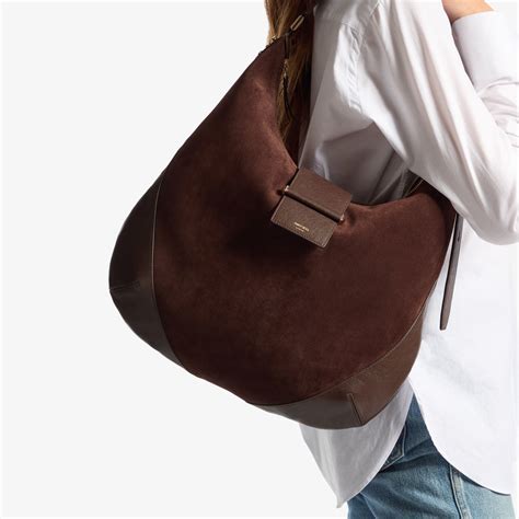 brown suede hobo bags 3