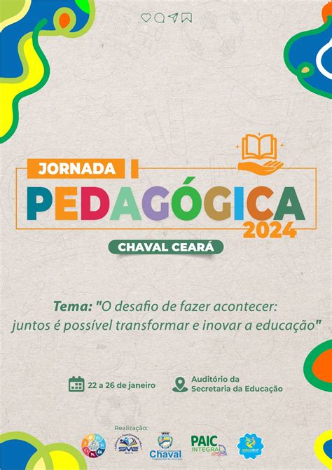 Jornada Pedag Gica Prefeitura Municipal De Chaval