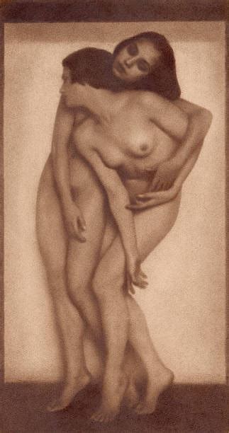 Double Nude Study By Rudolf Koppitz Un Regard Oblique