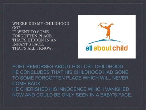 Childhood By Marcus Natten Ppt