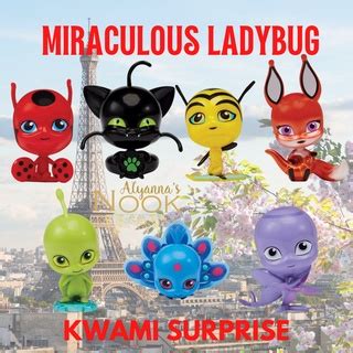 Miraculous Ladybug Miracle Box Kwami Surprise Blind Box Shopee