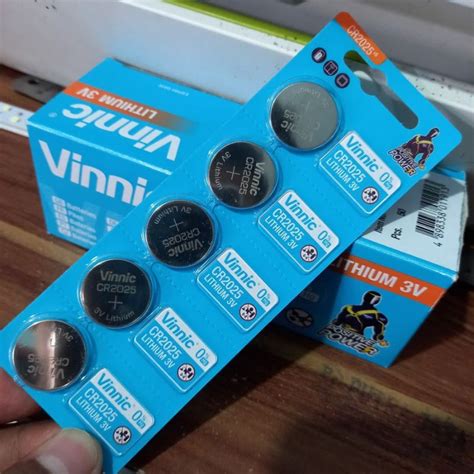 Jual Baterai Vinnic CR 2025 Baterai Jam Tangan Harga Per Biji Shopee