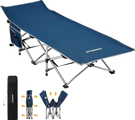 Slsy 32 Wide Oversized Xxl Folding Bed Cot Heavy Duty Folding Camping