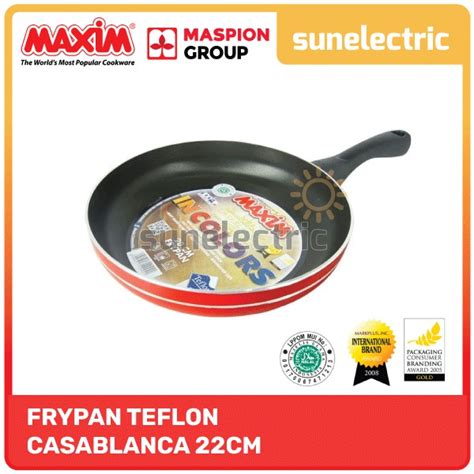 Jual Maxim Casablanca Frypan Wajan Panci Penggorengan Teflon Anti