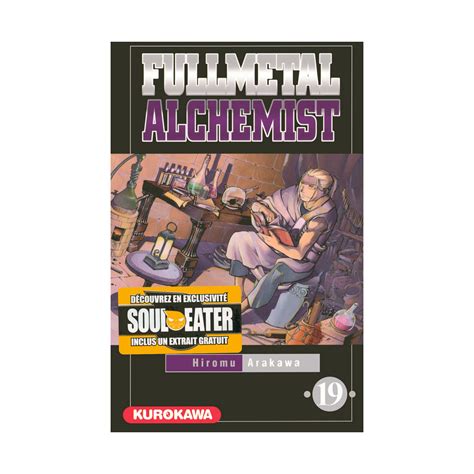 Manga Fullmetal Alchemist Tome Arakawa Hiromu Kurokawa