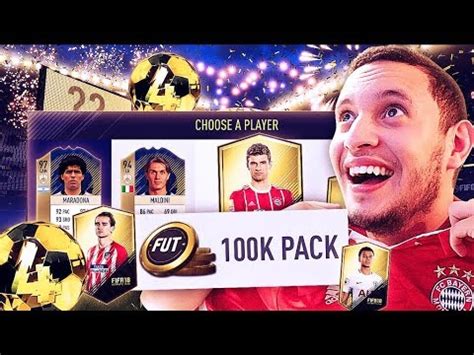 CRAZY MARADONA MALDINI FUT DRAFT 100K PACK IN FUT DRAFT REWARDS