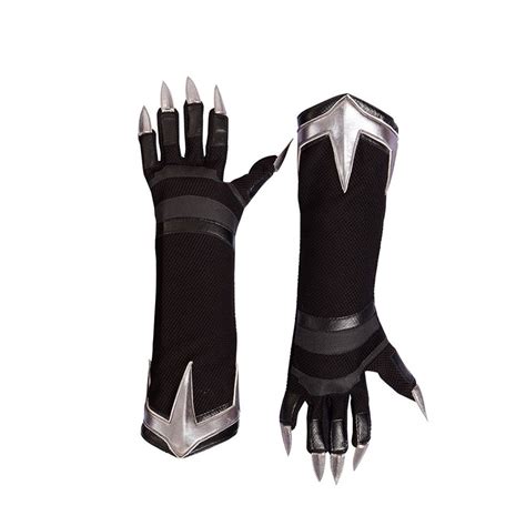 Buy Black Panther Glove With Claws Claw Gauntlet Halloween Cosplay