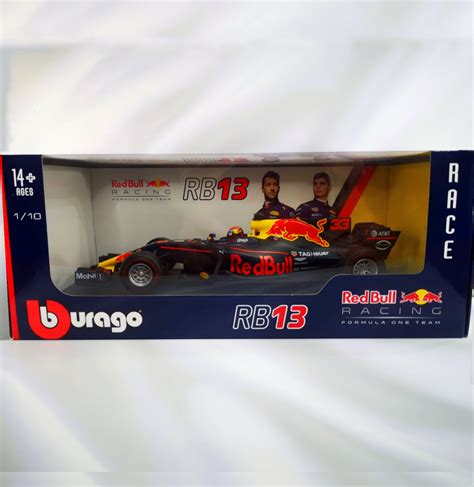 Redbull Rb Max Verstappen Caja Normal Burago Tienda