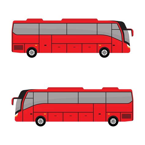 vector red bus tourism illustration 21353412 Vector Art at Vecteezy