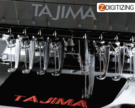 Juki Tajima Si 8 Needle Embroidery Commercial Machine