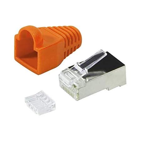 VCE 10 Sets Crimpstecker CAT7 CAT6A RJ45 Netzwerkstecker POE für