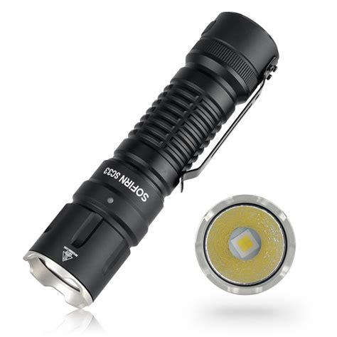 Sofirn SC33 XHP70 3 HI LED Flashlight 5200lm Powerful 21700 USB C