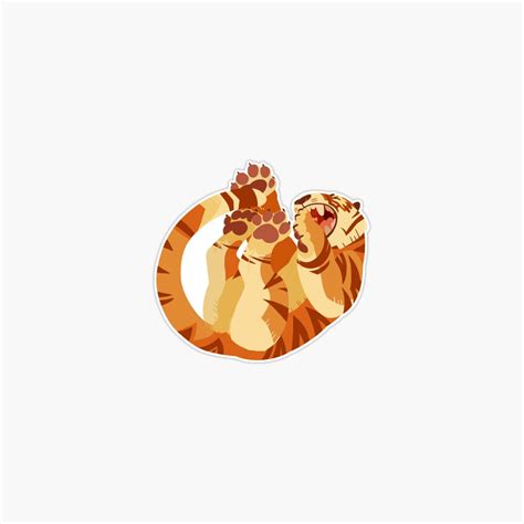 Onim Tiger Sticker - Walmart.com
