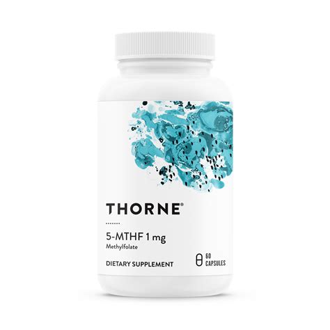 Купить метилфолат (фолиевая кислота), 5-MTHF 1 mg от Thorne Research ...