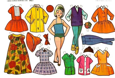 Recortables De Mu Ecas Paper Dolls Manualidades A Raudales