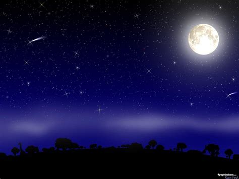 Good Night Stars Wallpaper