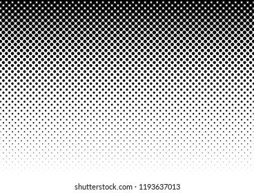 Dots Background Modern Monochrome Pattern Distressed Stock Vector