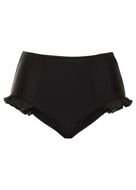 Figi bikini maxi z poliamidu z recyklingu cena 32 99 zł sklep bonprix