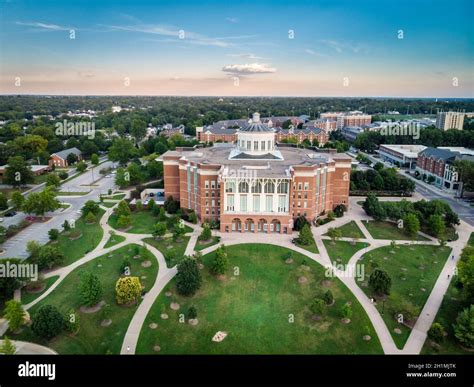 Lexington, Kentucky, August 9, 2020: Aerial view of the William T