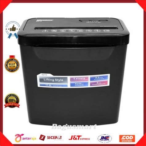Jual Krisbow Mesin Penghancur Kertas S215paper Shredderpenghancur