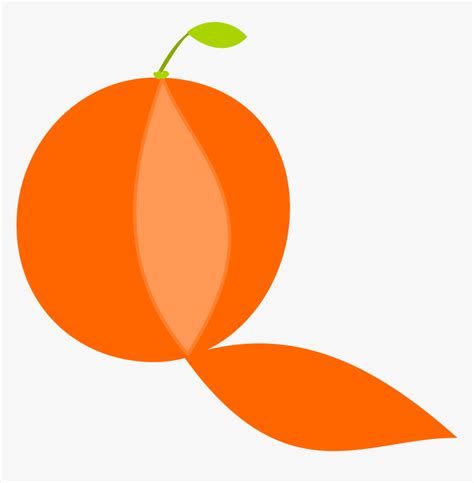 Peeled Orange Clip Arts Peeled Orange Clipart Hd Png Download