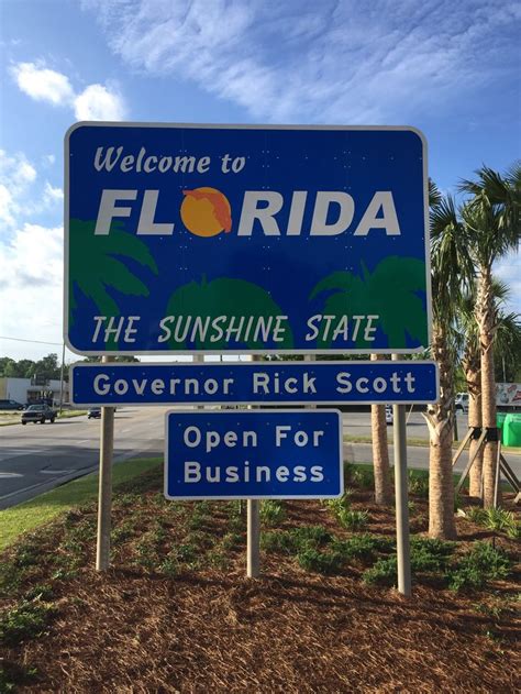 Welcome to FLORIDA sign | Century, FL | Flórida, Viagem, Fora de estrada