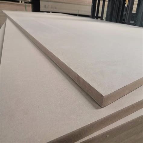 Low Moq Mm Raw Plain Medium Density Fiberboard Melamine Faced Mdf