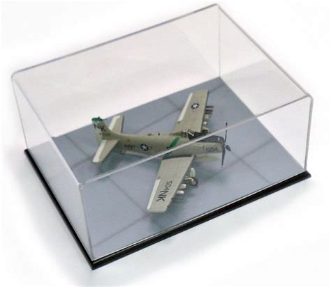 NEW! Showcase Product 1:72 Acrylic Airplane Display Case with Base ...