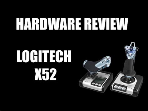LOGITECH G X52 FLIGHT HOTAS Unboxing And First Impressions!, 44% OFF