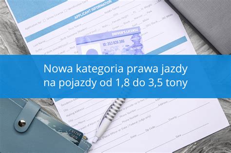 Podzia Prawa Jazdy Na Kategorie B I B Nowy Projekt W