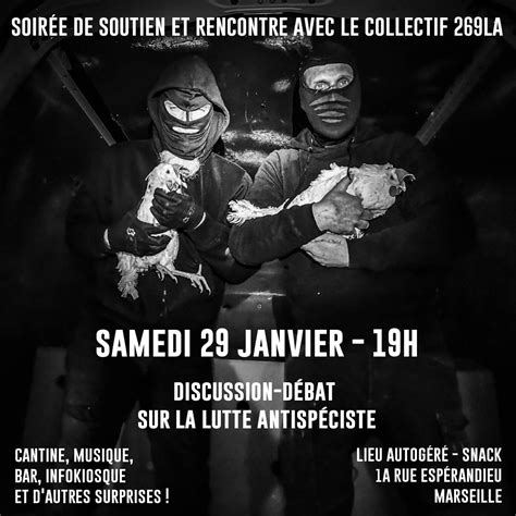 Soirée De Soutien Et Rencontre Avec Les Camarades Du Collectif