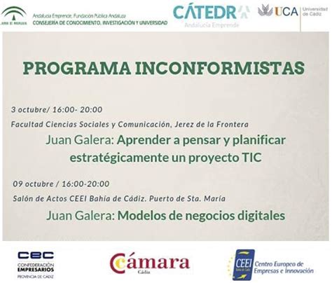 Juan Galera Taller TIC en Centro Europeo de Empresas e Innovación