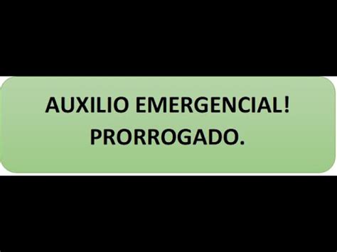 AUXILIO EMERGENCIAL NOVA PARCELA YouTube