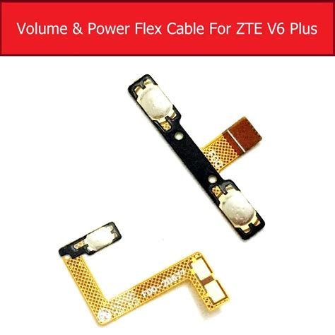 Genuine Power Volume Flex Cable For ZTE Blade V6 Plus Volume Power