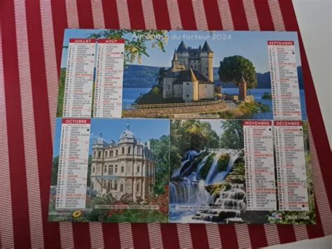 CALENDRIER DE LA Poste 2024 Paysages EUR 7 00 PicClick FR