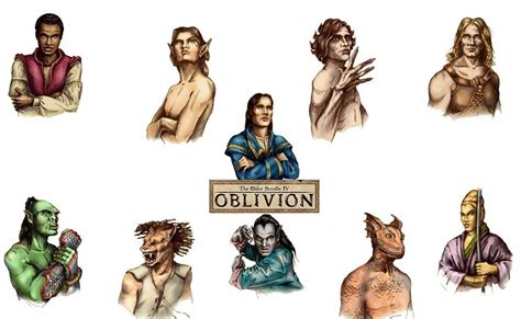 The Elder Scrolls Iv Oblivion Races