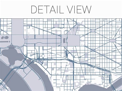 Washington DC Map Pdf DC Street Map DC Map Neighborhoods Washington Dc ...