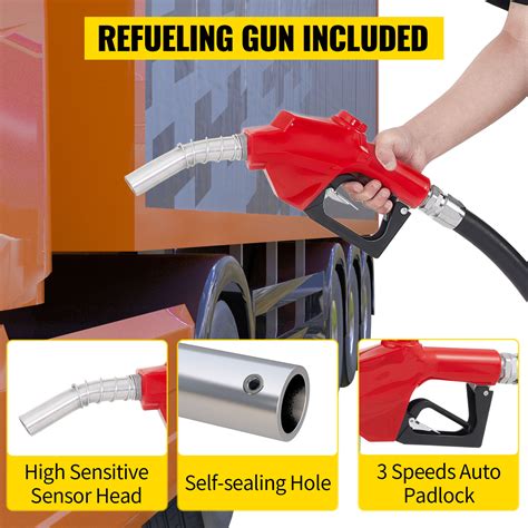 Vevor Fuel Hose Reel 1 X 33 Extra Long Retractable Diesel Hose Reel