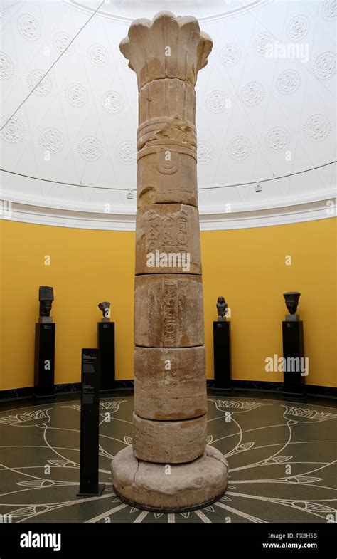 Column With Palmiform Capital C 690 664 Bc From The Temple Of