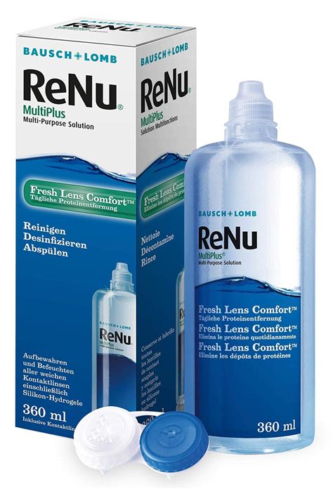 Раствор для линз RENU Multiplus 360ml купить в Минске - Profoptica.by
