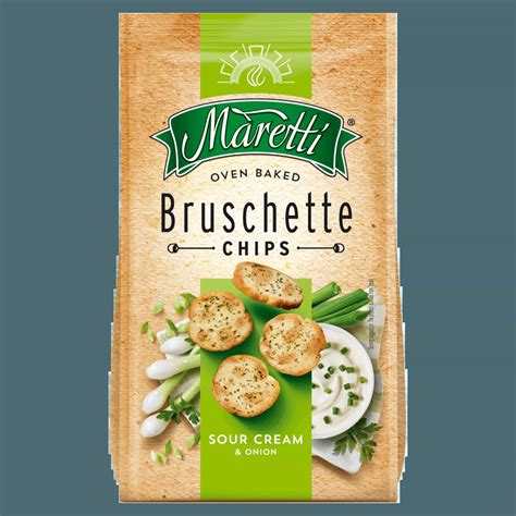 Maretti Bruschette Chips Sour Cream & Onion 150g bei REWE online bestellen!