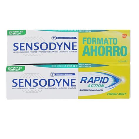 Sensodyne Rapid Action Fresh Mint Pasta Dentífrica Farmacia Quintalegre