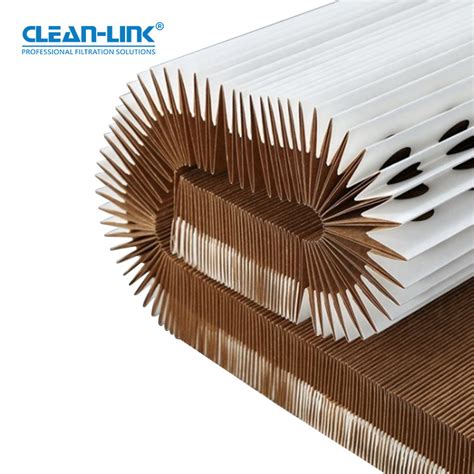 Clean Link Cardboard Concertina Filters Used In Wet Paint Spraybooths