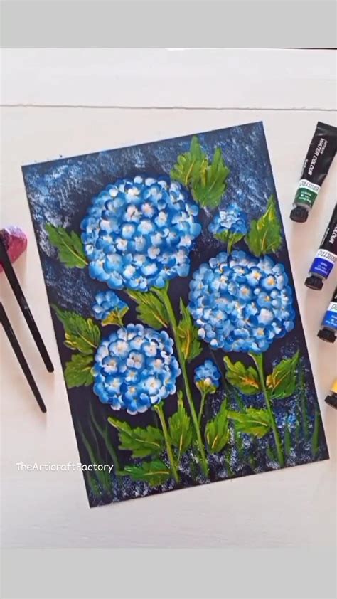 VCHITR Easy Floral Painting Tutorials Video Flower Painting