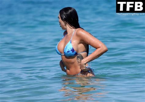Tamara Joy Shows Off Her Sexy Bikini Body While Enjoying A Swim In Ibiza Photos